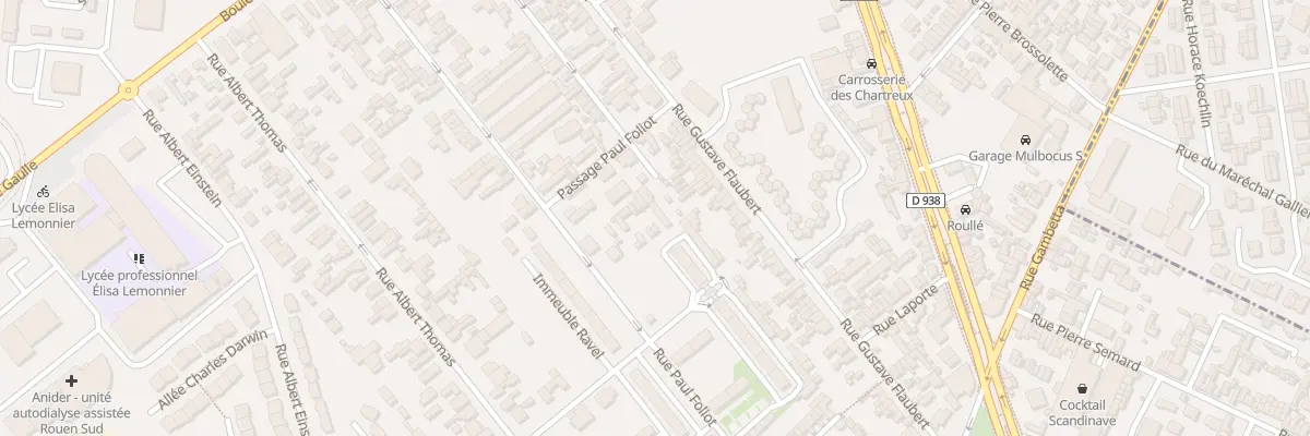 Plan du 75 Rue Paul Foliot au Petit-Quevilly