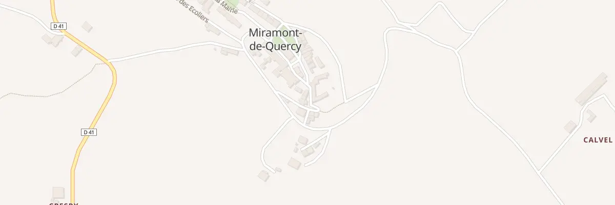 Plan du 5068 Village à Miramont-de-Quercy