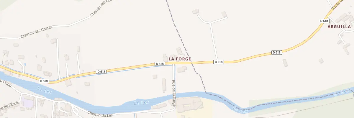 Plan du 184 Tarbos à Engomer