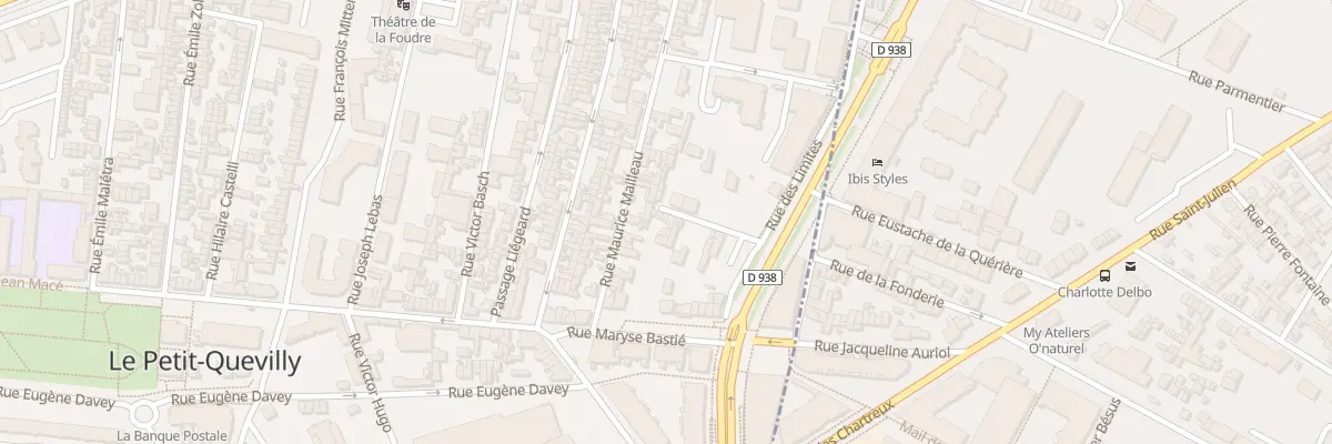 Plan du 75D Rue Maurice Mailleau au Petit-Quevilly