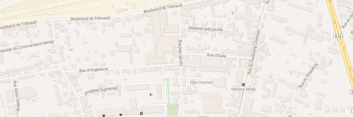 Plan du 50B Rue Jean Jaurès à Vendôme