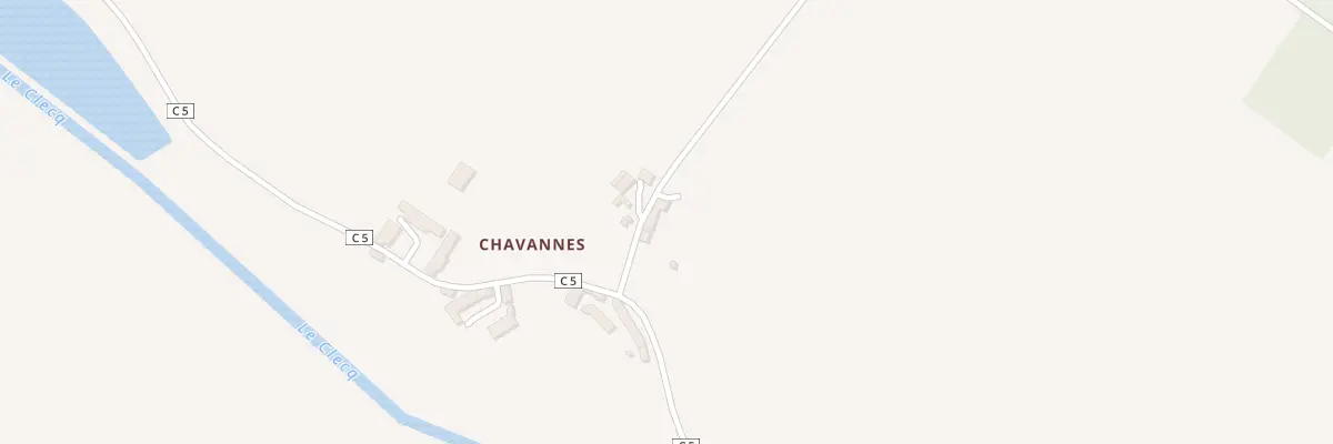 Plan du 3 Chavanne à Azay-le-Ferron