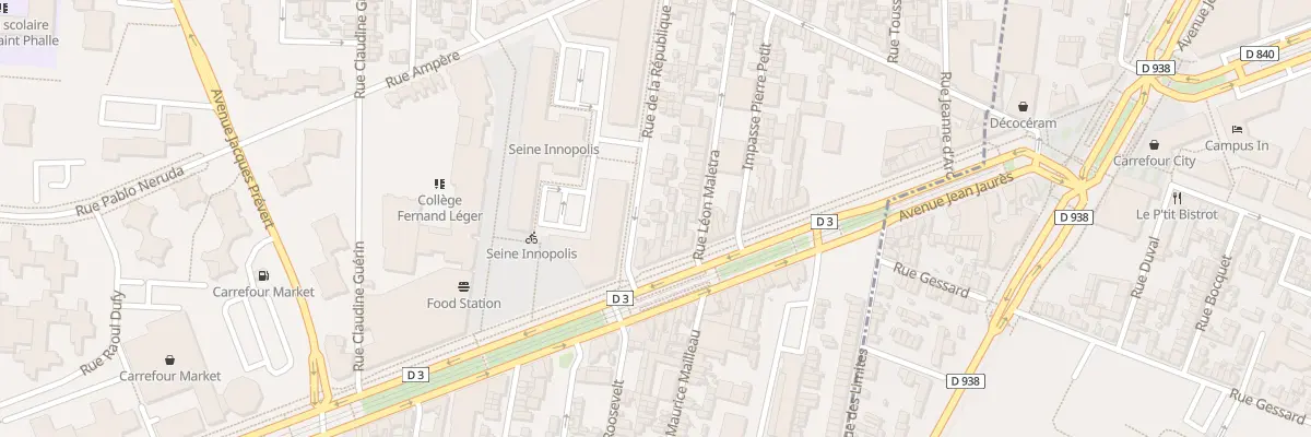 Plan du 111 Rue de la République au Petit-Quevilly