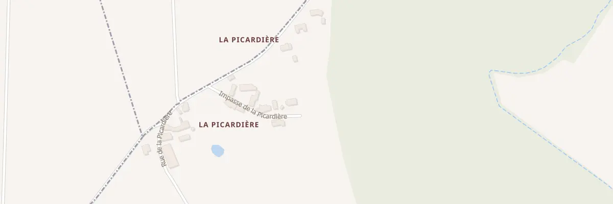 Plan du 5007 La Picardière à Dame-Marie-les-Bois