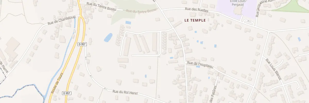 Plan du 5B Rue du Château à Vendôme