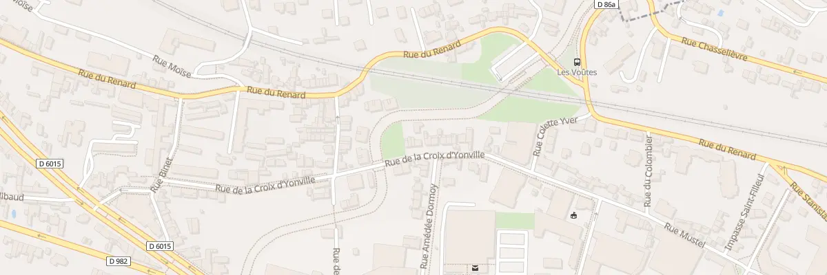 Plan du 18B Rue de la Croix d’Yonville à Rouen