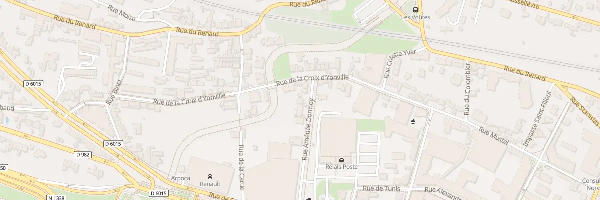Plan du 89 Rue Amédée Dormoy à Rouen