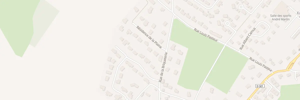 Plan du 13 Res de la Plaine à Houppeville