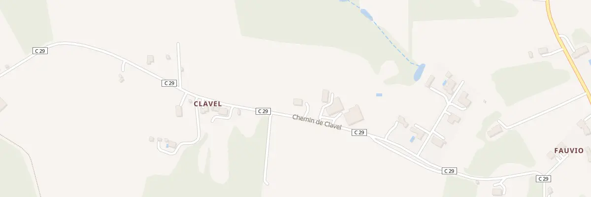 Plan du 710 Che de Clavel à Moissac