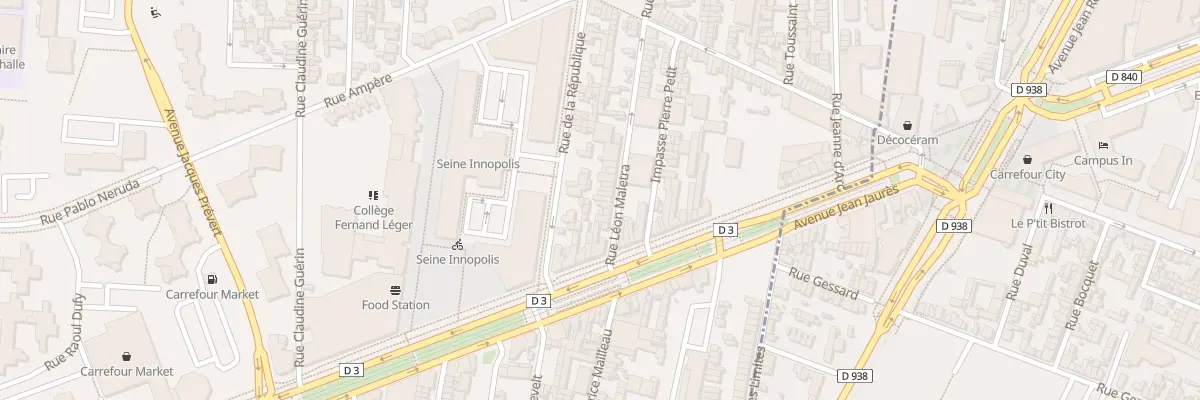 Plan du 11 Rue Leon Maletra au Petit-Quevilly