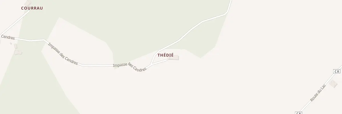 Plan du 5009 Thedie à Gariès