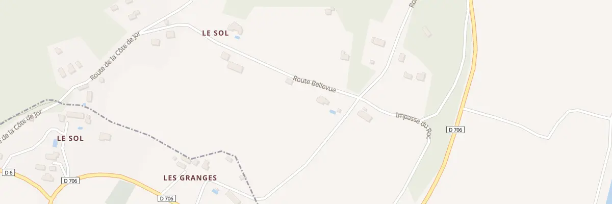 Plan du 290 Rte Bellevue à Saint-Léon-sur-Vézère