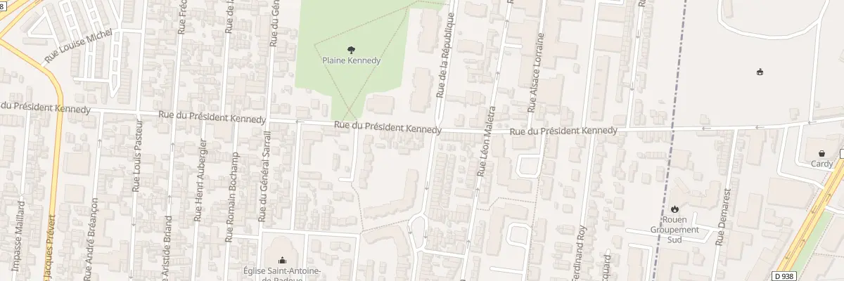 Plan du 132B Rue du President Kennedy au Petit-Quevilly