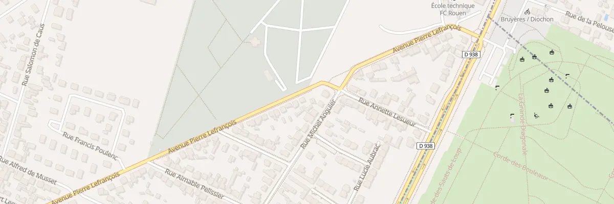 Plan du 33 Rue Pierre Lefrançois au Grand-Quevilly