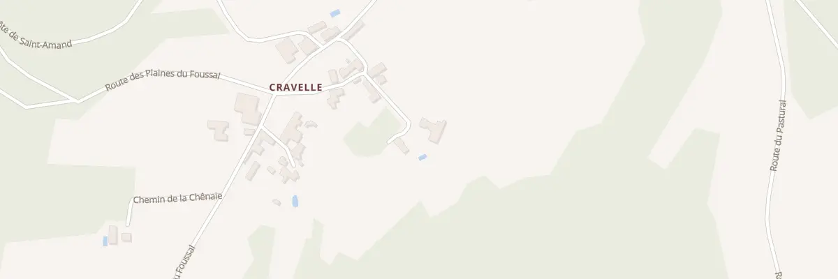 Plan du 8 Cravelle à Grives