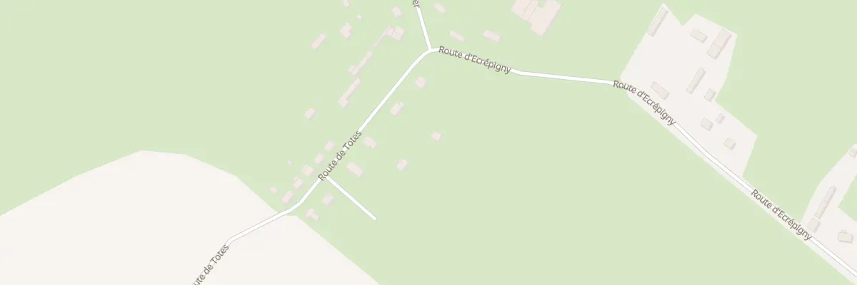 Plan du 51 Rte de Totes à Vassonville