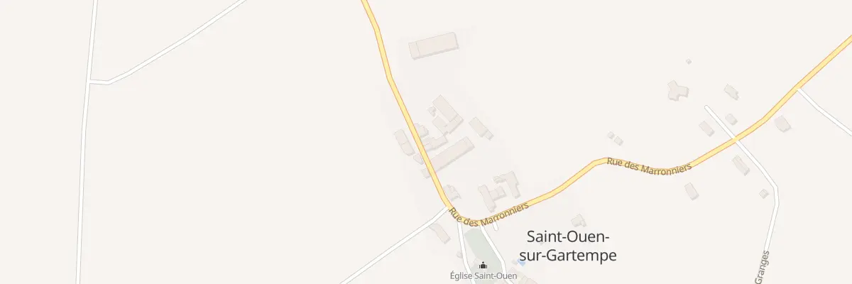 Plan du 5 Rue des Marronniers à Saint-Ouen-sur-Gartempe
