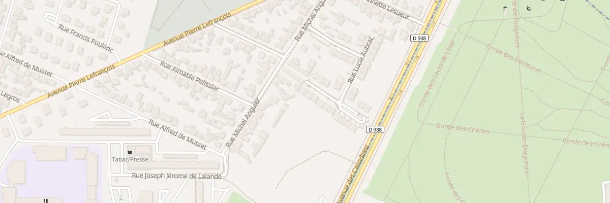 Plan du 22 Rue Lucie Aubrac au Grand-Quevilly