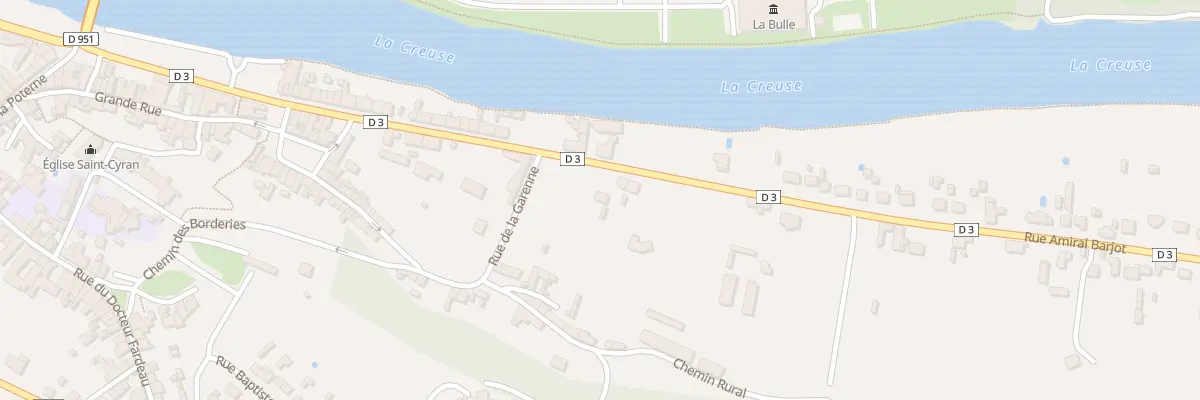 Plan du 26 Rue Amiral Barjot au Blanc