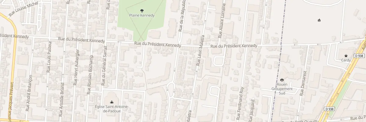 Plan du 19 Rue de la République au Petit-Quevilly