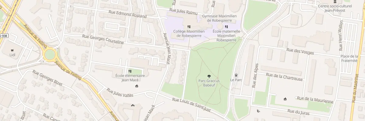 Plan du 6 Rue Olympe de Gouges à Saint-Étienne-du-Rouvray