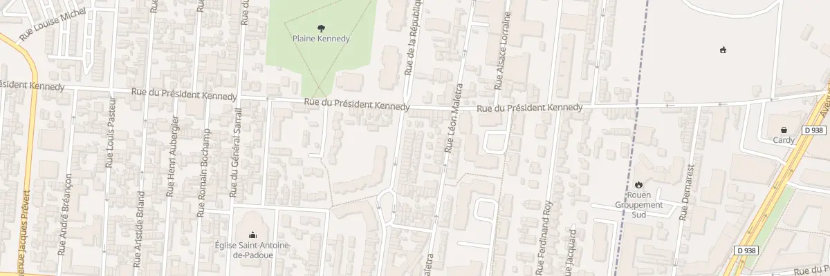 Plan du 17 Rue de la République au Petit-Quevilly