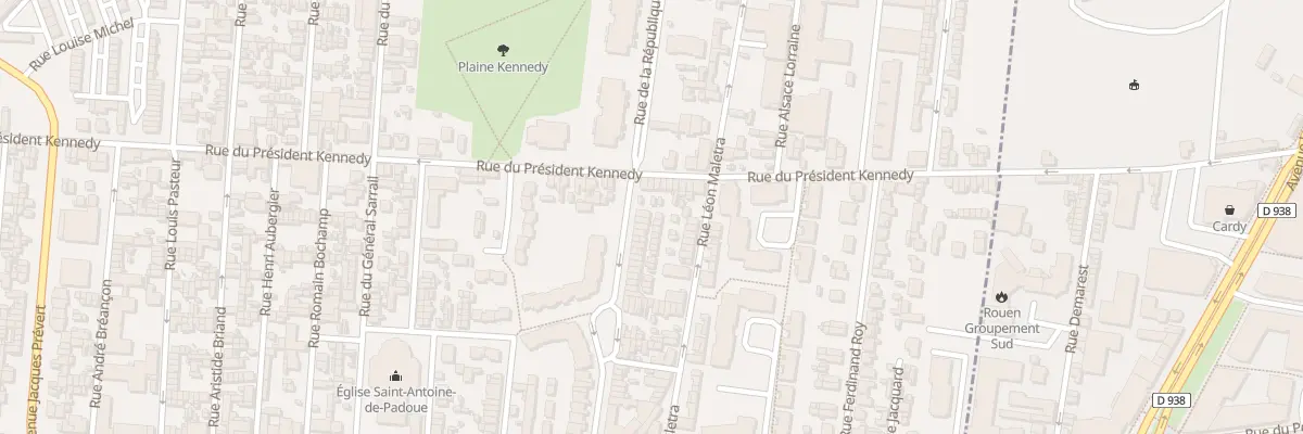 Plan du 15 Rue de la République au Petit-Quevilly