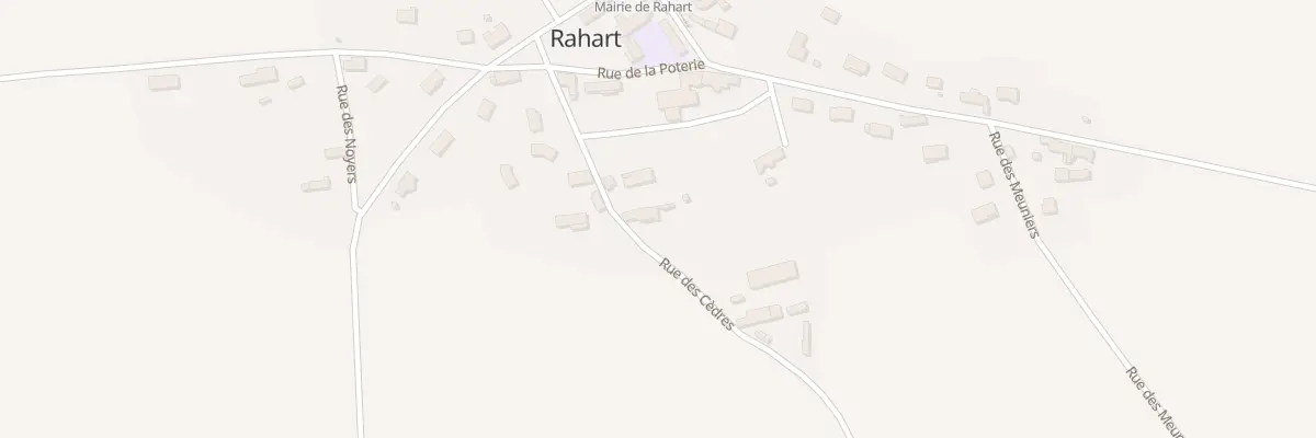 Plan du 3 Rue des Cedres à Rahart