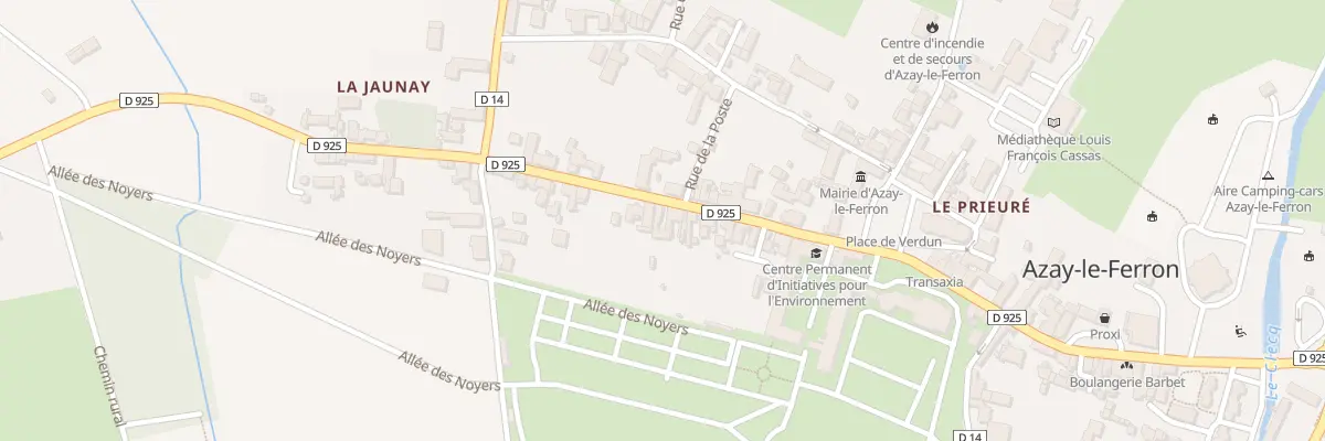 Plan du 49B Rue Hersent Luzarche à Azay-le-Ferron