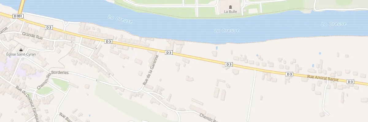 Plan du 26B Rue Amiral Barjot au Blanc