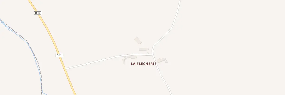 Plan du 5001 La Flecherie à Chauvigny-du-Perche