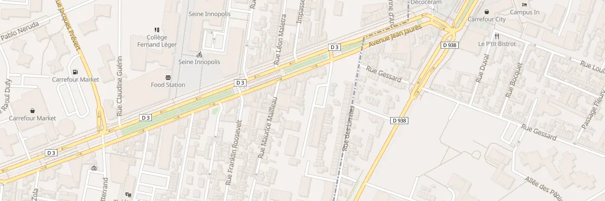 Plan du 27B Av Jean Jaurès au Petit-Quevilly