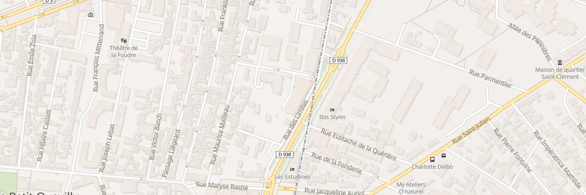 Plan du 82B Rue des Limites au Petit-Quevilly