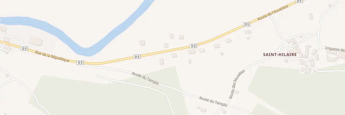 Plan du 276 Rte de l’Auvézère à Tourtoirac