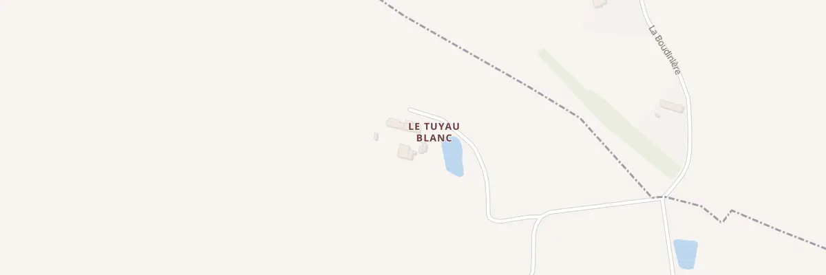 Plan du 2 Le Tuyau Blanc à La Croix-du-Perche
