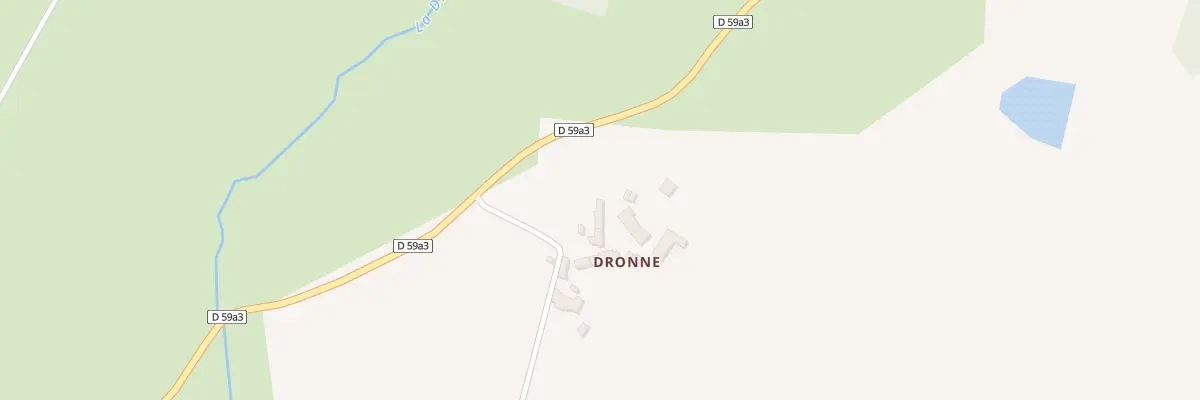 Plan du 2 Dronne à Bussière-Galant