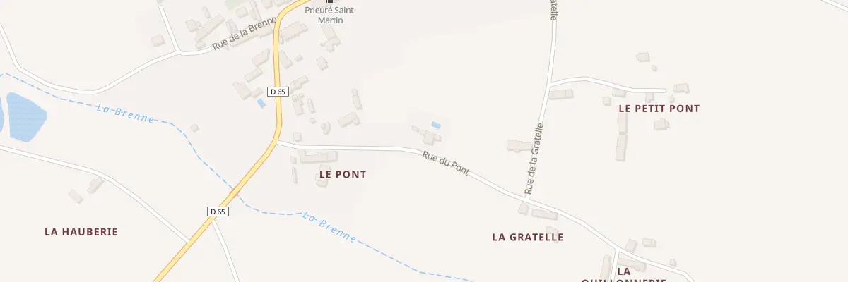Plan du 8 Rue du Pont à Lancé