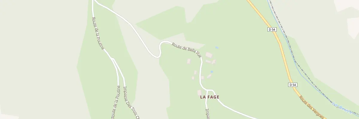 Plan du 19 Le Pessou à Orliac