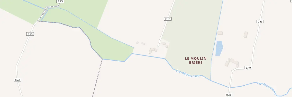 Plan du 7 Le Moulin Briere à Unverre