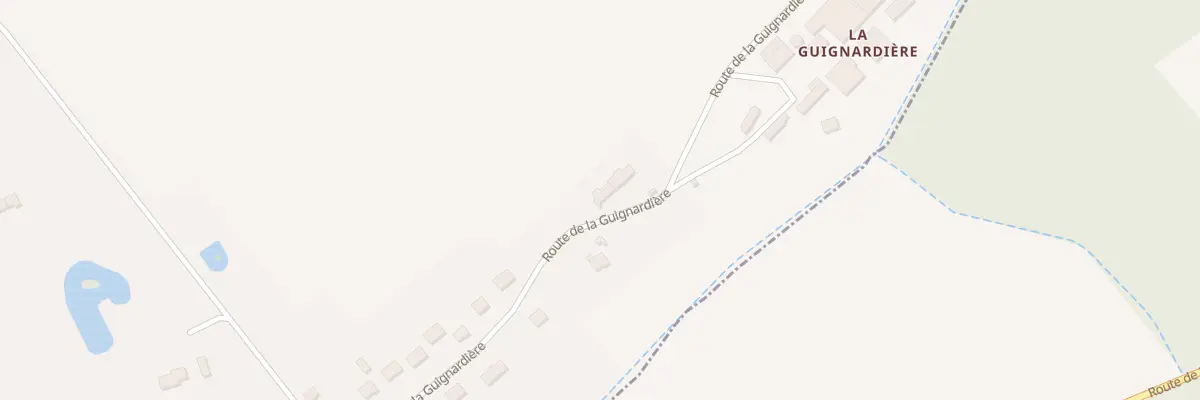 Plan du 13 Rte de la Guignardière à Cangey