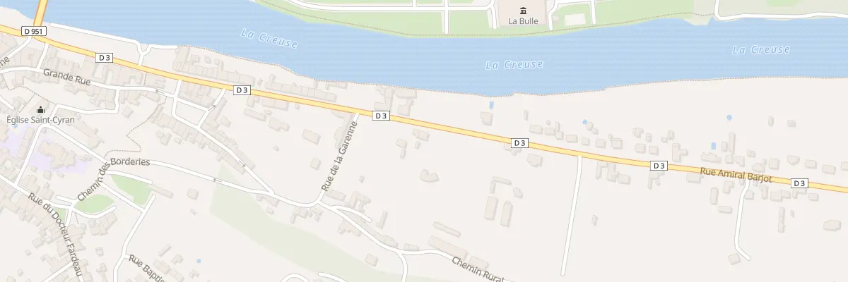 Plan du 28 Rue Amiral Barjot au Blanc