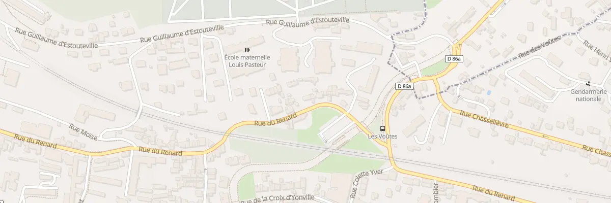 Plan du 148B Rue du Renard à Rouen