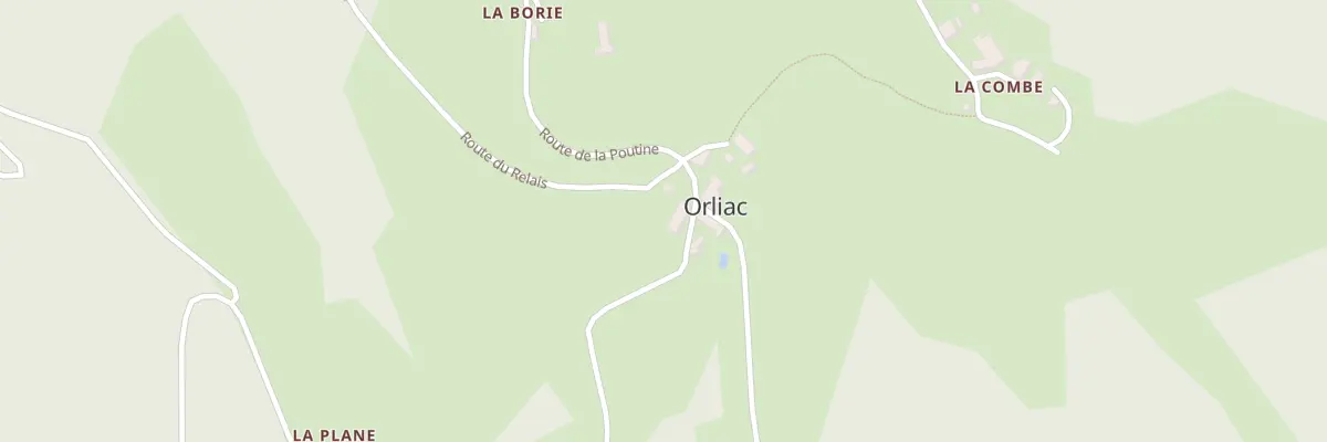 Plan du 19 Orliac à Orliac