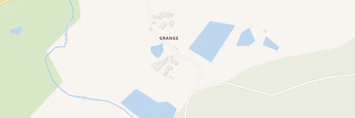 Plan du 4 Grange Ouest à Bussière-Galant