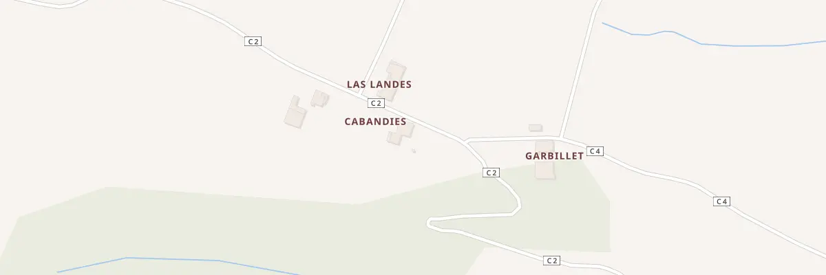 Plan du 5011 Cabandies à Larrazet