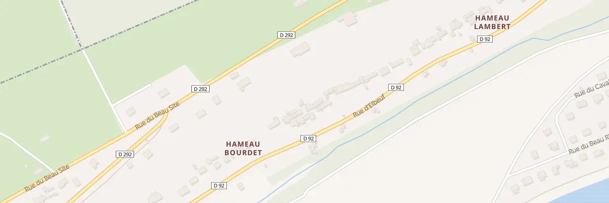 Plan du 22 Rue d’Elbeuf à Freneuse