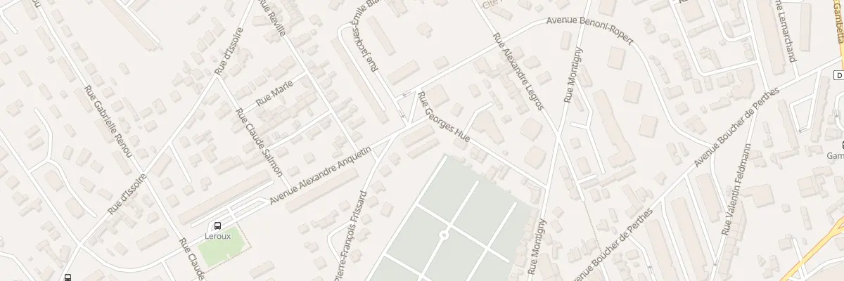 Plan du 2 Rue P Francois Frissard à Dieppe