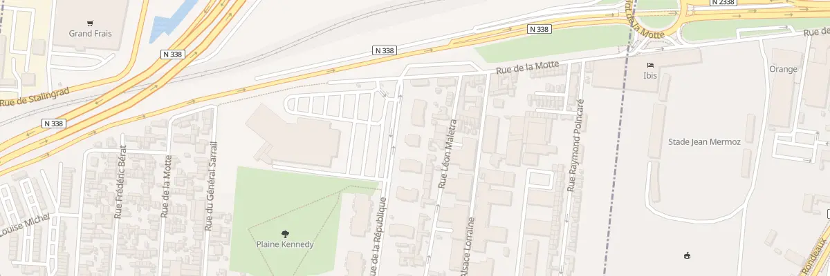 Plan du 3 Rue de la République au Petit-Quevilly