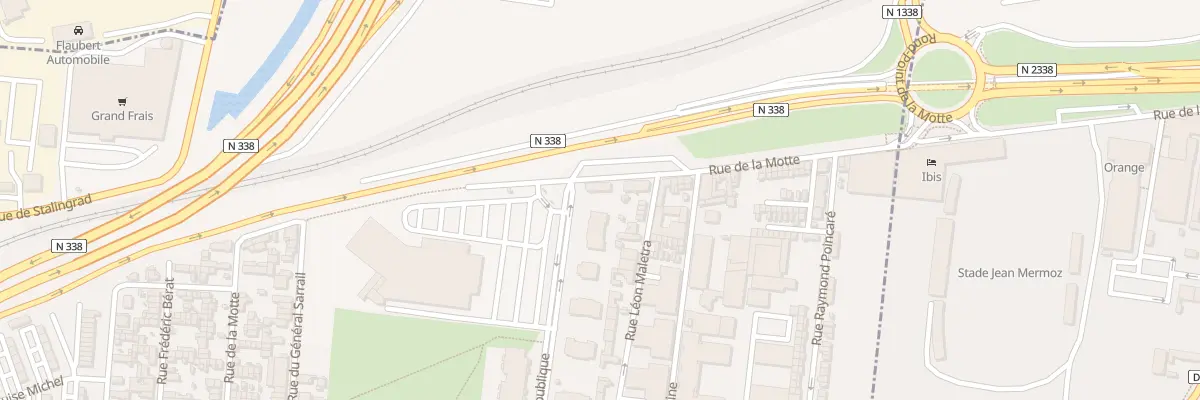 Plan du 76 Rue de la Motte au Petit-Quevilly