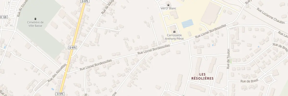Plan du 31 Rue Lionel Bordessolles au Blanc